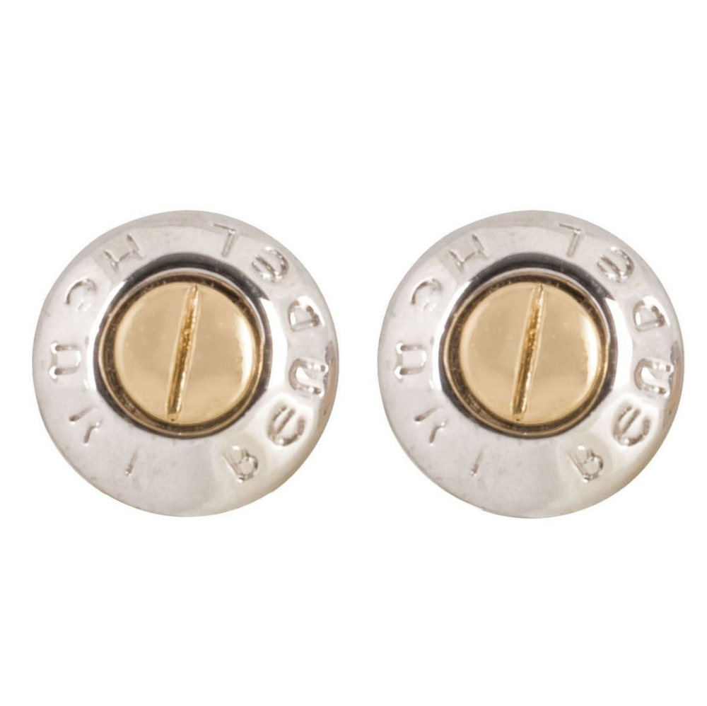SOLD SORRY Henri Bendel Bicolor Rivet Earring